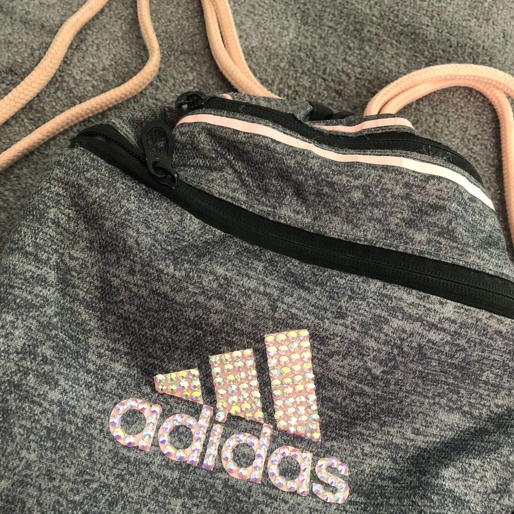 Adidas Gym Bag w/ Rhinestones